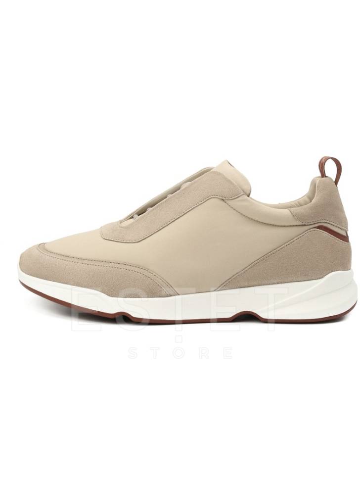 Кроссовки Loro Piana Modular Walk Бежевые