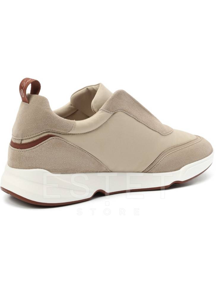 Кроссовки Loro Piana Modular Walk Бежевые