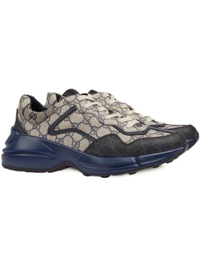 Кроссовки Gucci Gg Rhyton Бежевые