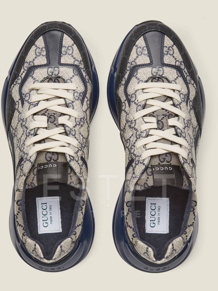 Кроссовки Gucci Gg Rhyton Бежевые