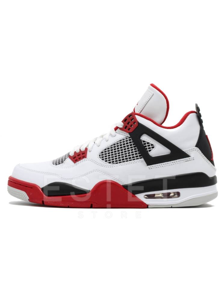 Кроссовки Nike Air Jordan 4 Retro Fire Red Красные