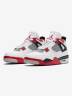Кроссовки Nike Air Jordan 4 Retro Fire Red Красные