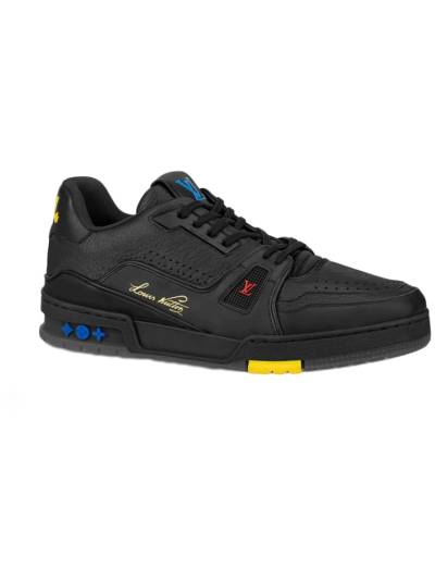 Кроссовки Louis Vuitton Lv Trainer Черные