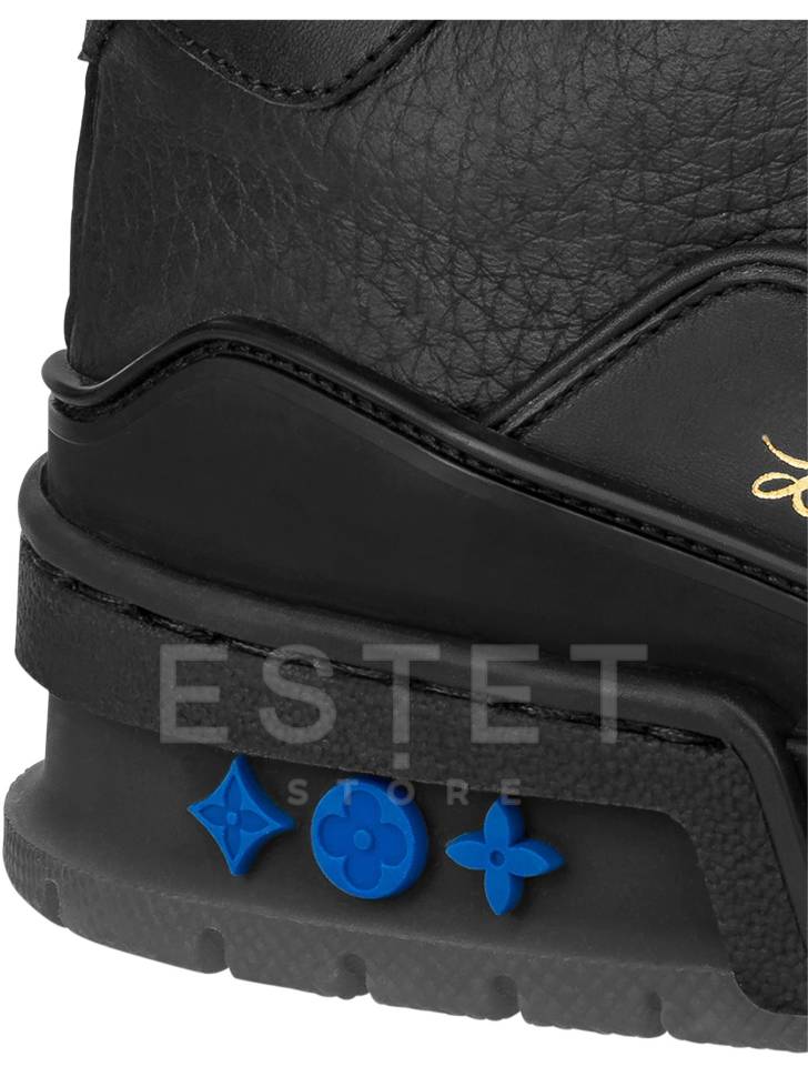 Кроссовки Louis Vuitton Lv Trainer Черные