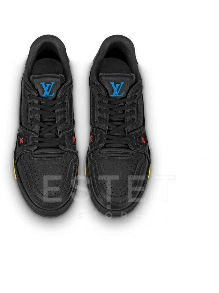 Кроссовки Louis Vuitton Lv Trainer Черные