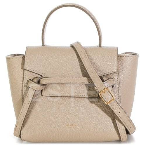 Сумка Celine Pico Belt Bag Бежевая