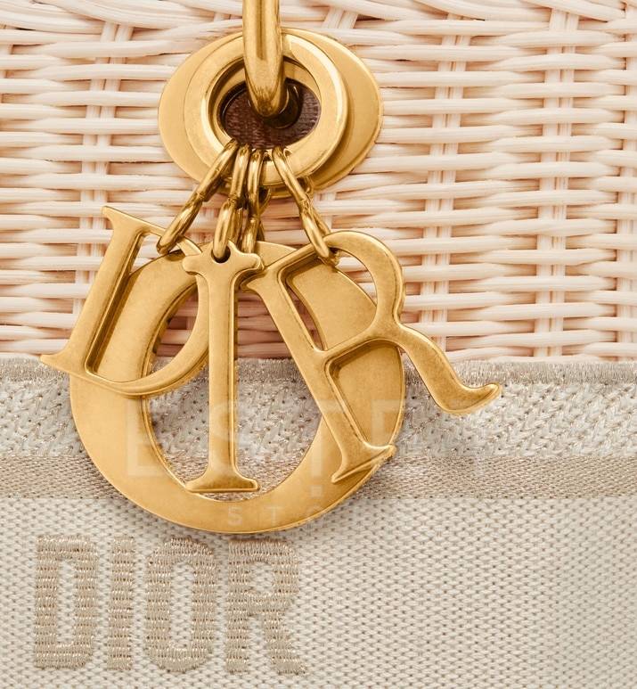 Сумка Dior Lady Бежевая