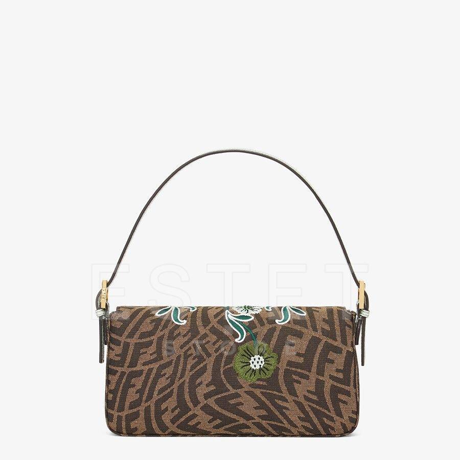 Сумка Fendi Ff Vertigo Коричневая