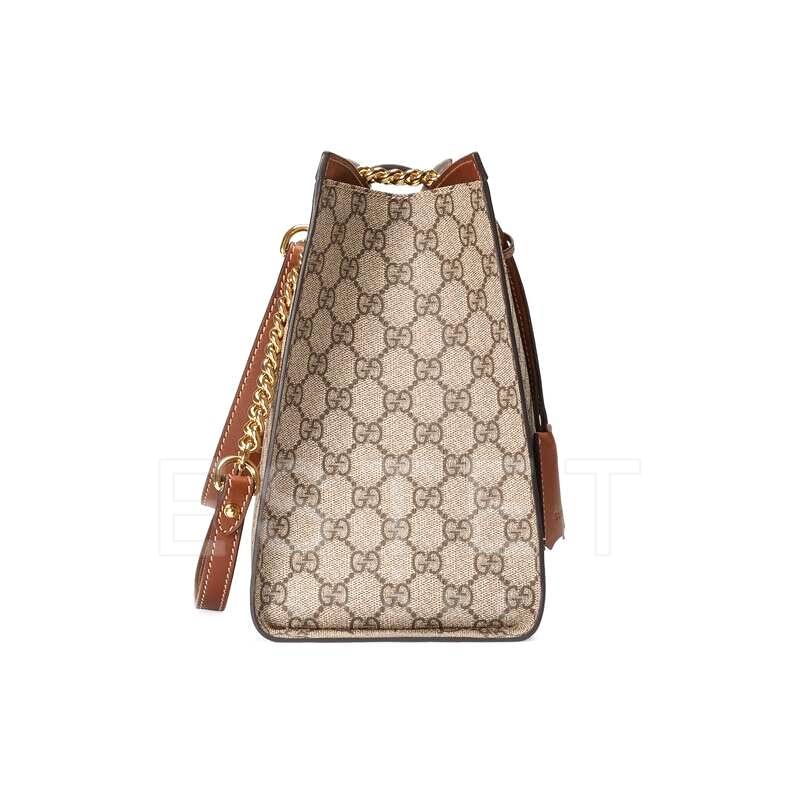 Сумка Gucci Padlock Gg Коричневая
