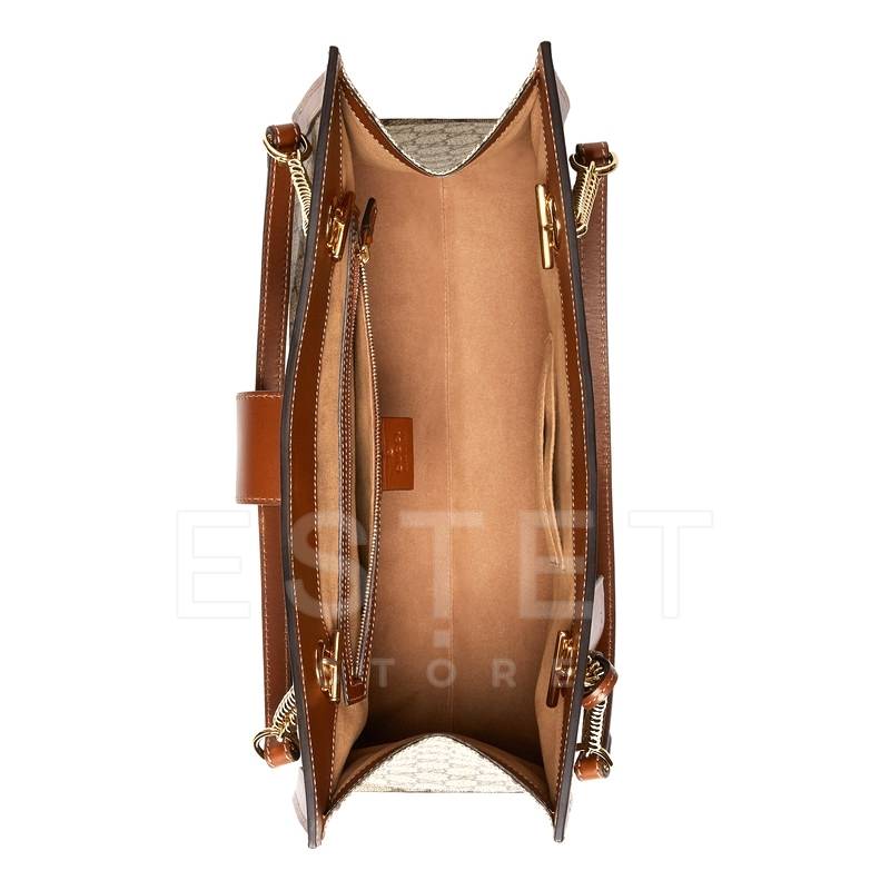 Сумка Gucci Padlock Gg Коричневая