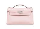 Сумка Hermes Kelly Cut Светло-розовая