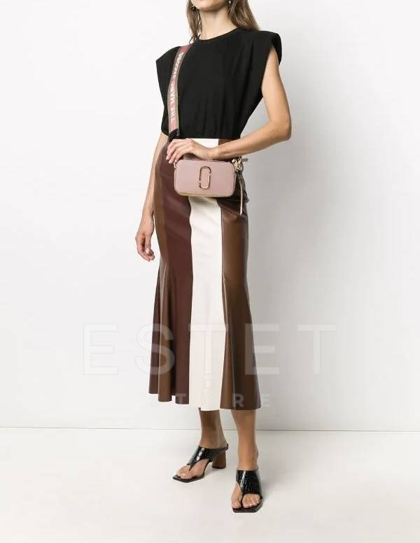 Сумка Marc Jacobs Snapshot Светло-розовая