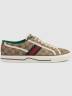 Кроссовки Gucci Gg Tennis 1977 Бежевые