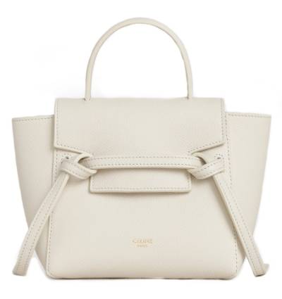 Сумка Celine Pico Belt Bag Кремовая