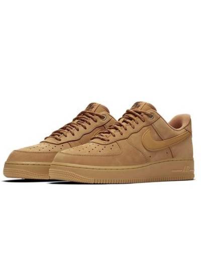 Кроссовки Nike Air Force 1 07 Wb Коричневые