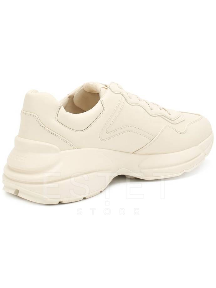 Кроссовки Gucci Rhyton Бежевые