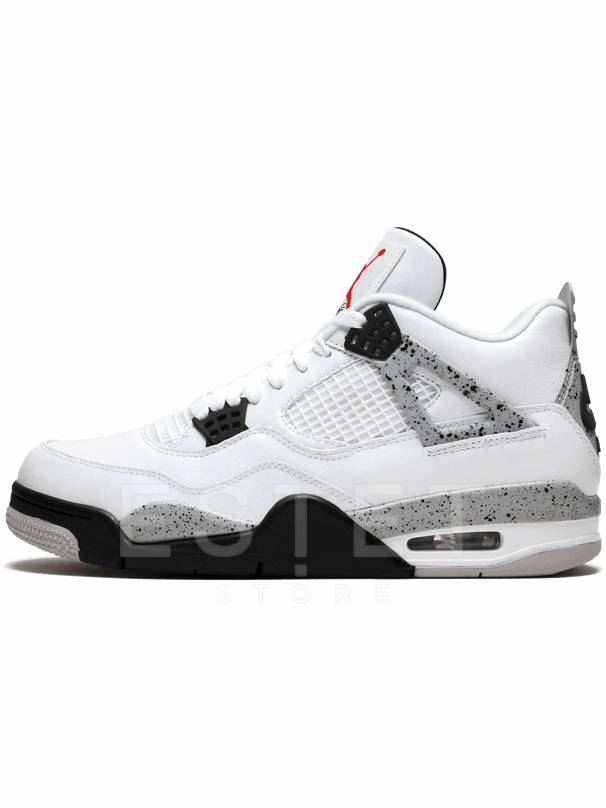 Кроссовки Nike Air Jordan 4 Retro Og Белые