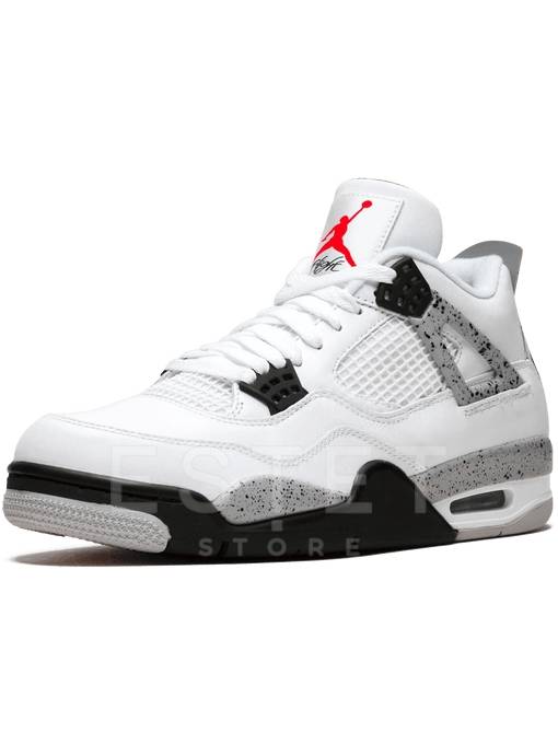 Кроссовки Nike Air Jordan 4 Retro Og Белые