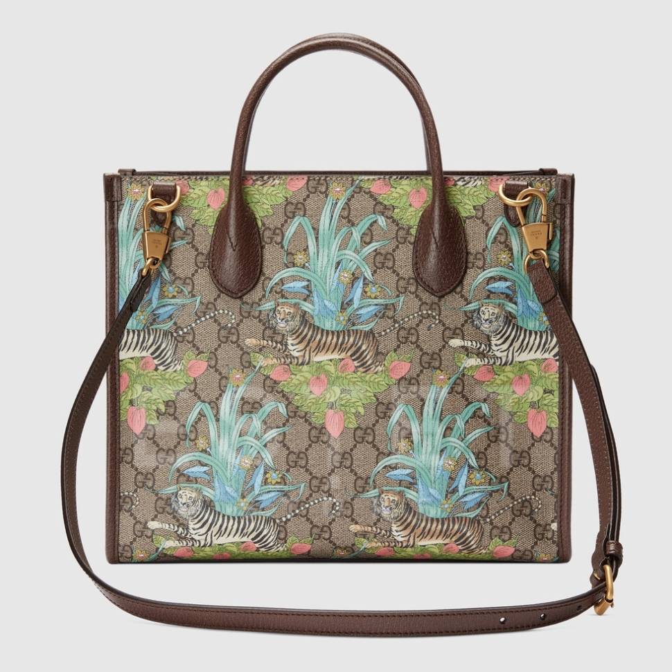 Сумка Gucci Tiger Коричневая