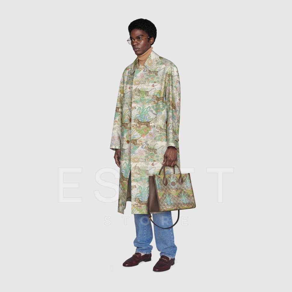 Сумка Gucci Tiger Коричневая