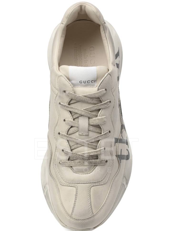 Кроссовки Gucci Rhyton Бежевые