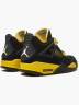Кроссовки Nike Air Jordan 4 Retro Thunder Черные