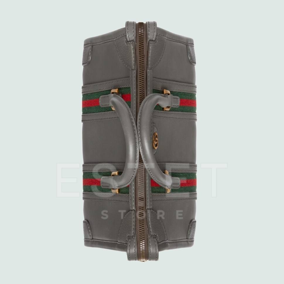 Сумка Gucci Bauletto Серая