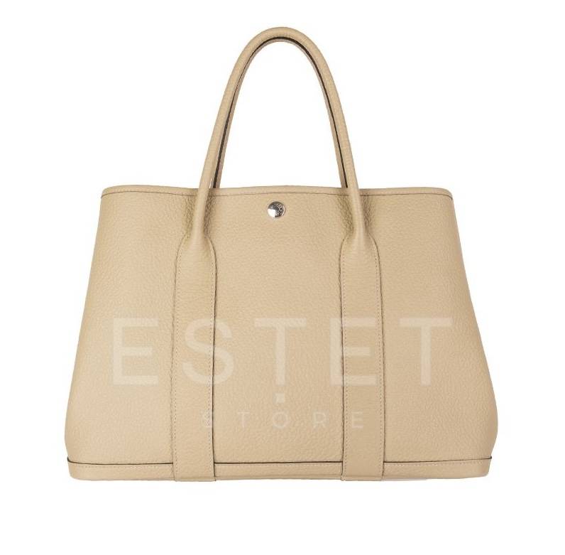 Сумка Hermes Garden Party 36 Bag Кремовая