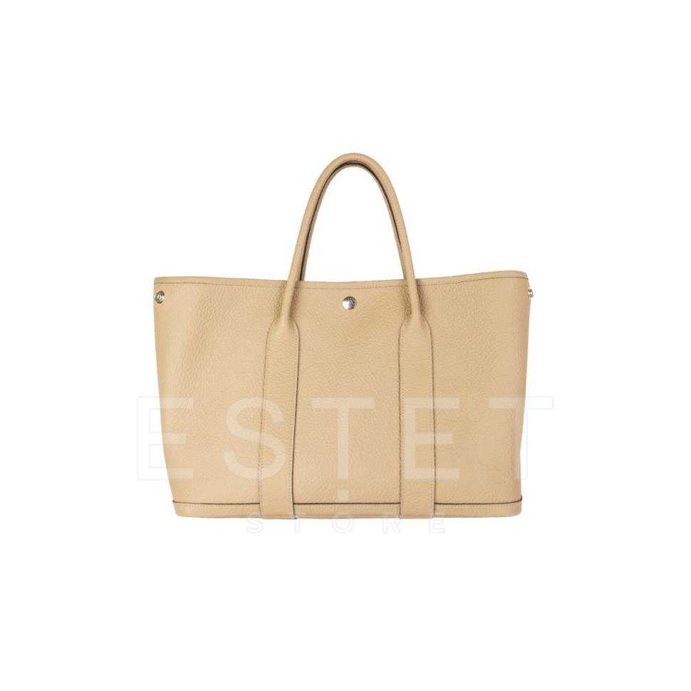 Сумка Hermes Garden Party 36 Bag Кремовая