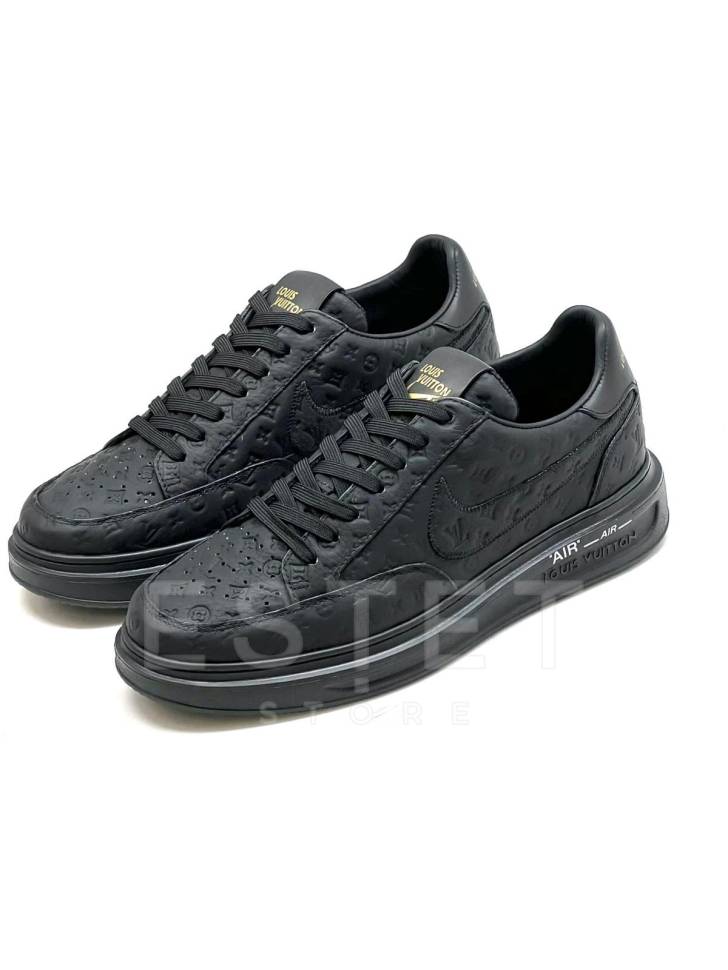 Кроссовки Nike Air Force 1 Low Louis Vuitton Черные
