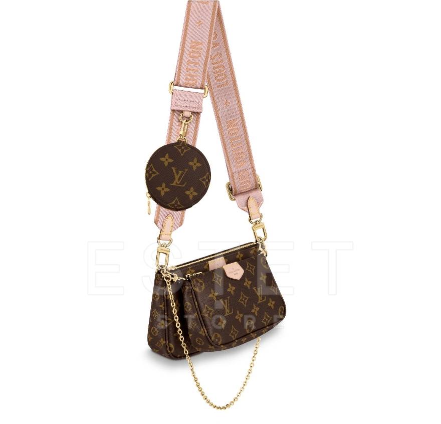 Сумка Louis Vuitton Multi Pochette Розовая