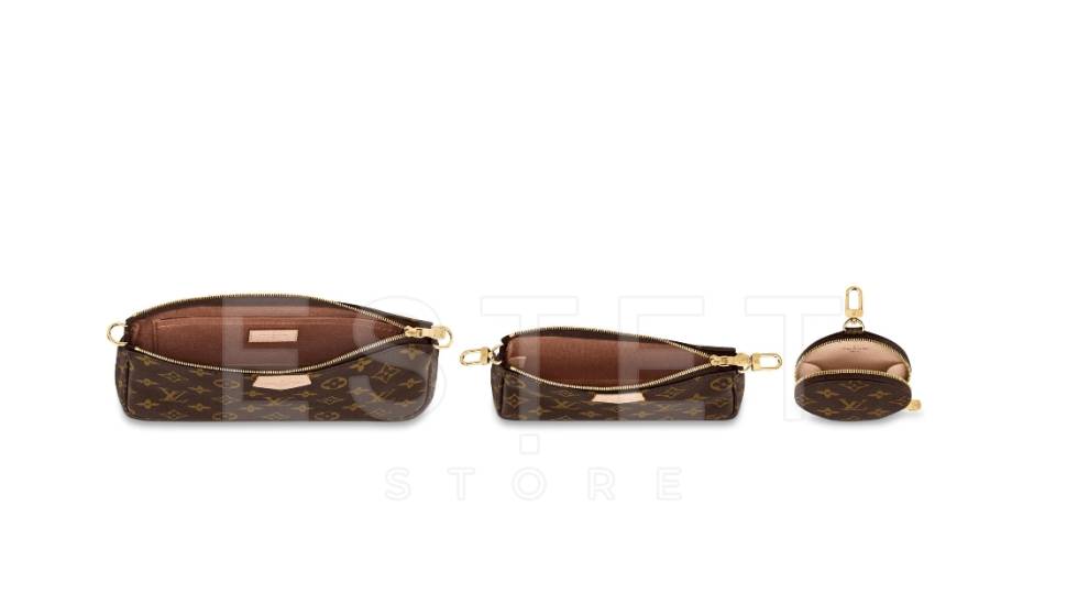 Сумка Louis Vuitton Multi Pochette Розовая