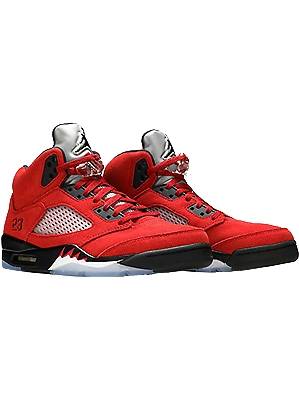 Кроссовки Nike Air Jordan 5 Raging Bull Красные
