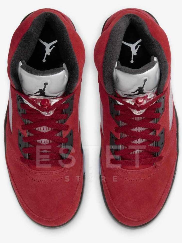 Кроссовки Nike Air Jordan 5 Raging Bull Красные