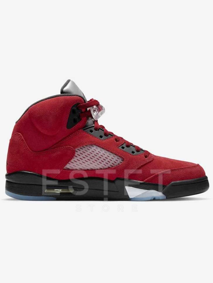 Кроссовки Nike Air Jordan 5 Raging Bull Красные