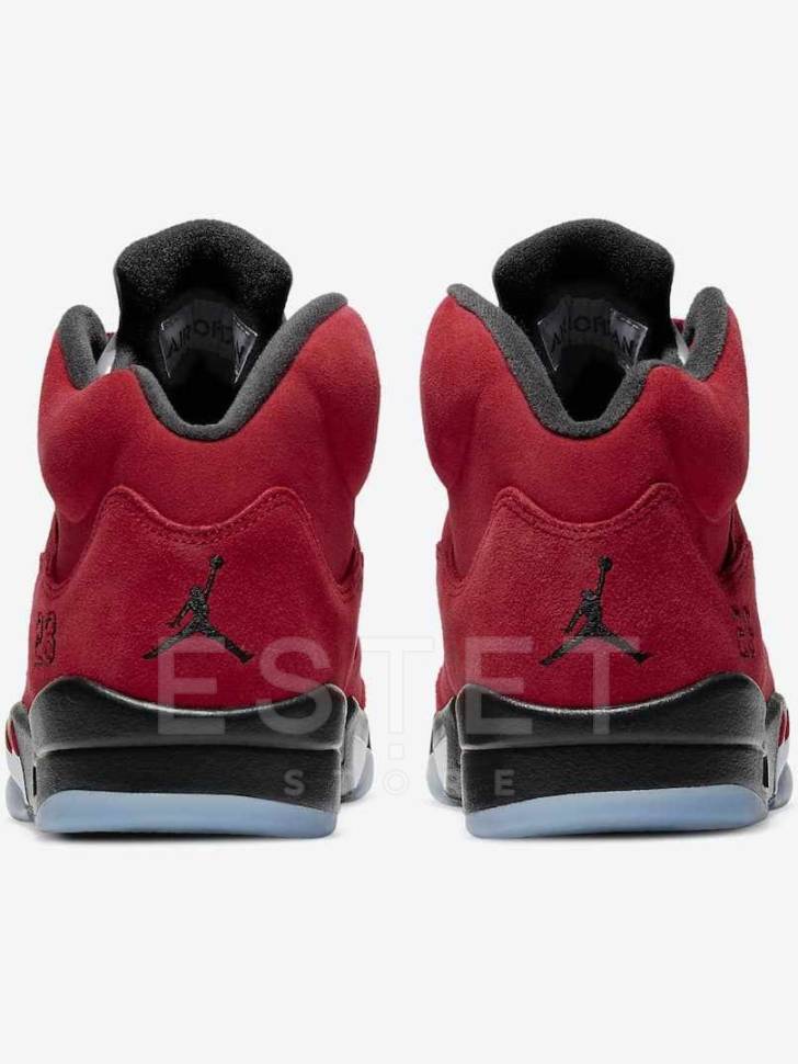 Кроссовки Nike Air Jordan 5 Raging Bull Красные