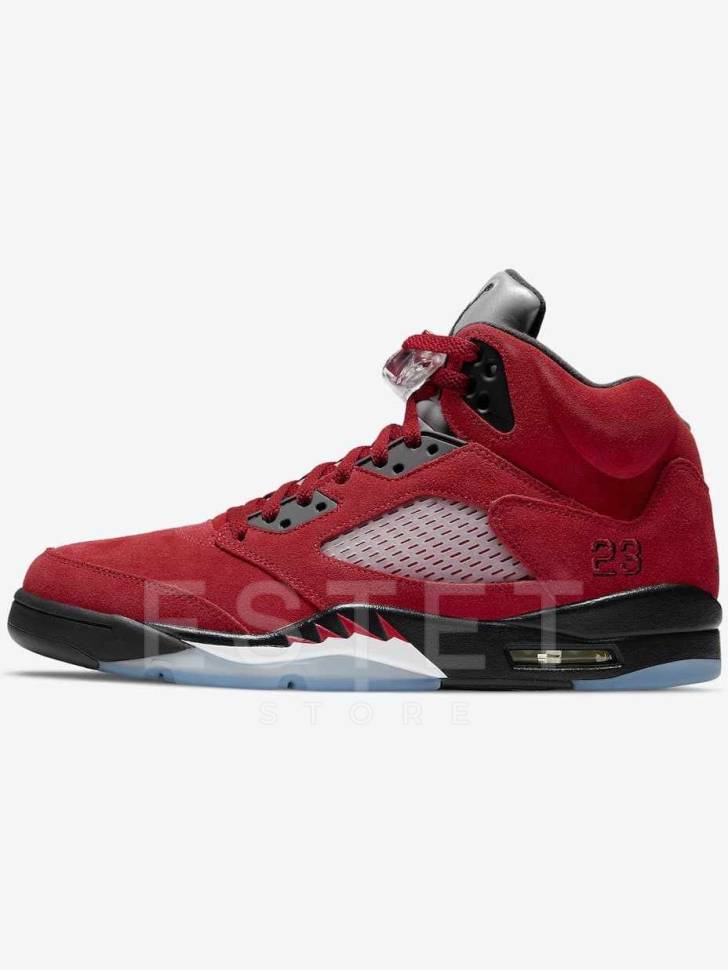 Кроссовки Nike Air Jordan 5 Raging Bull Красные