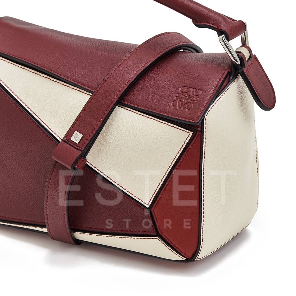 Сумка Loewe Puzzle Small Bag Wine