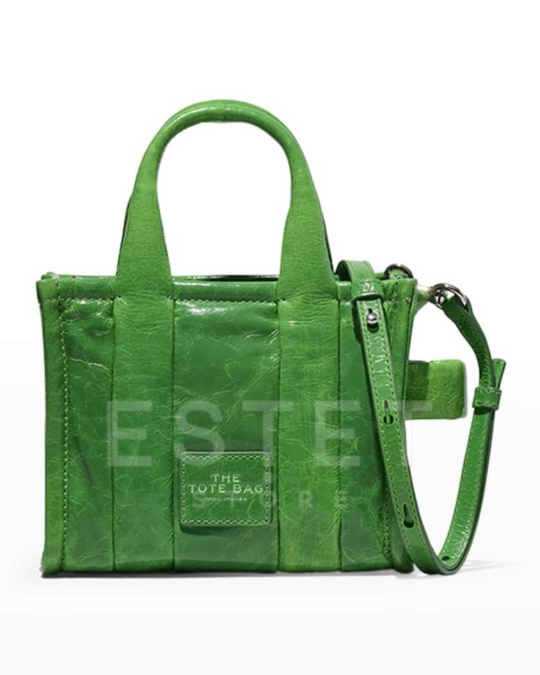 Сумка Marc Jacobs The Shiny Crinkle Micro Зеленая
