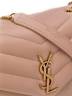 Сумка Saint Laurent Loulou Бежевая
