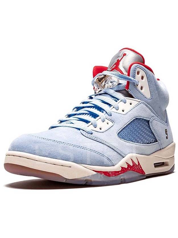 Кроссовки Nike Air Jordan 5 Retro Голубые