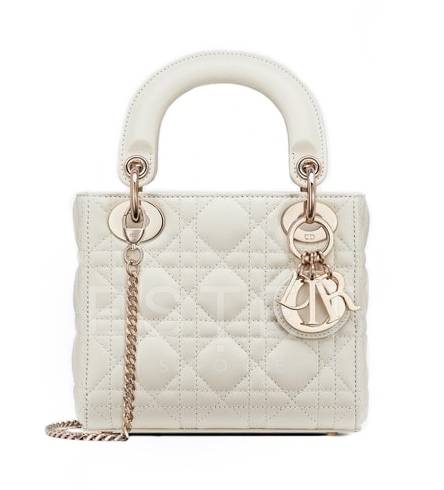 Сумка Dior Lady Кремовая