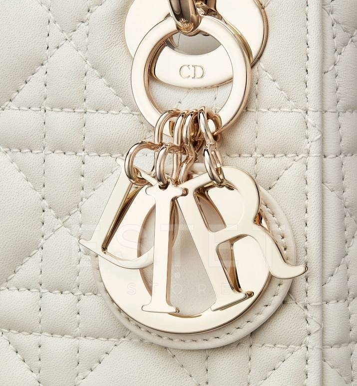 Сумка Dior Lady Кремовая