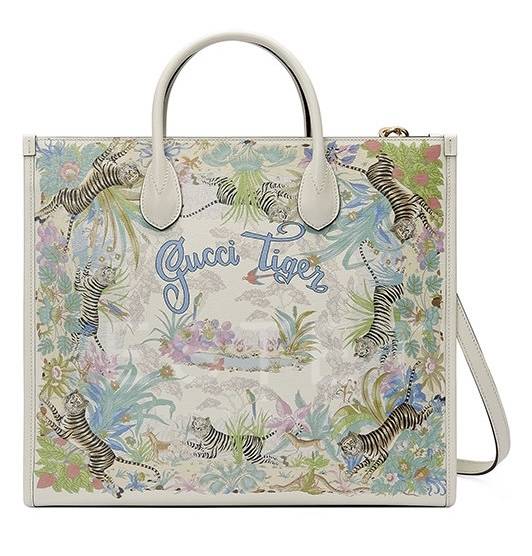 Сумка Gucci Tiger Белая
