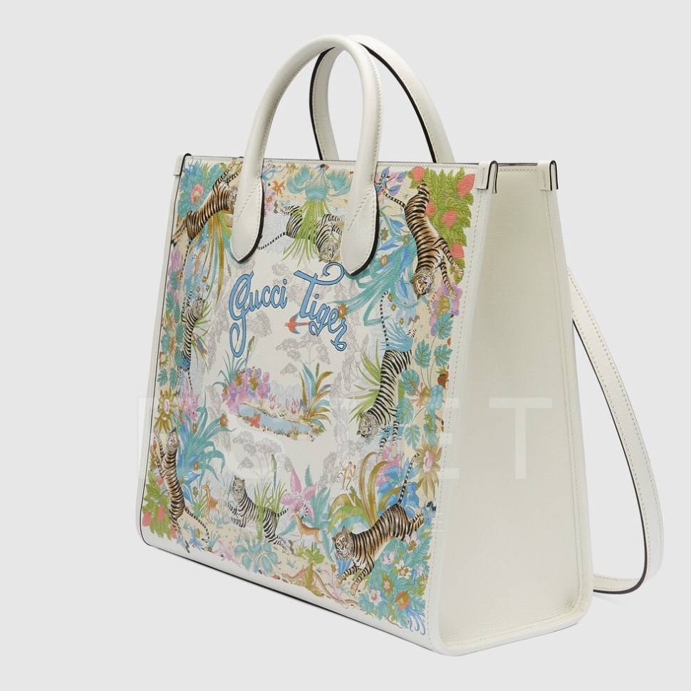 Сумка Gucci Tiger Белая