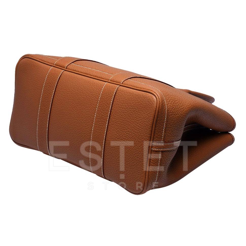 Сумка Hermes Garden Party 36 Bag Коричневая