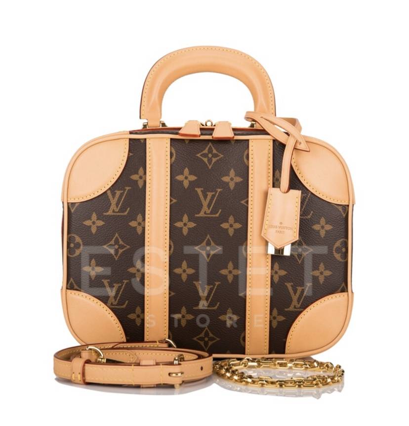 Сумка Louis Vuitton Valisette Pm Коричневая