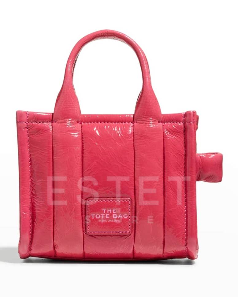 Сумка Marc Jacobs The Shiny Crinkle Micro Розовая