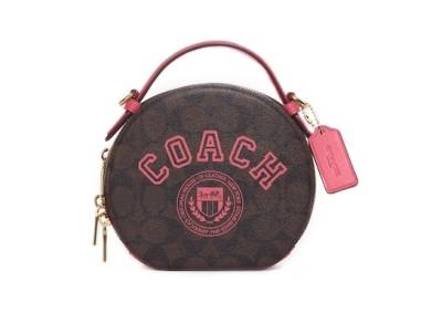 Сумка Coach Canteen Темно-коричневая