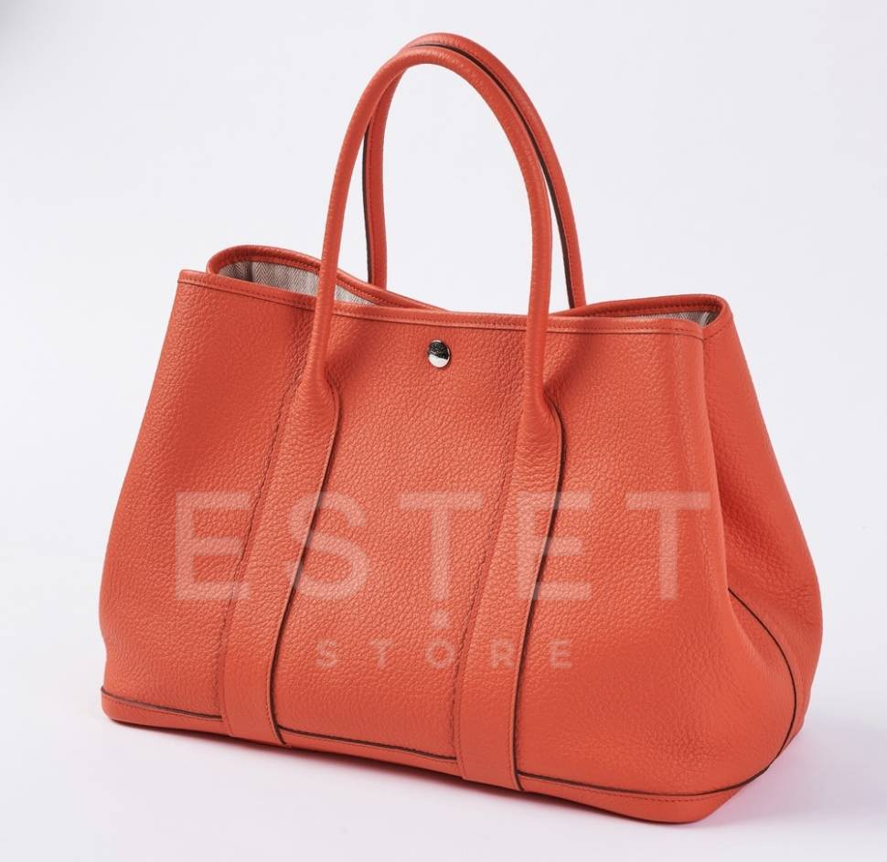 Сумка Hermes Garden Party 36 Bag Красная